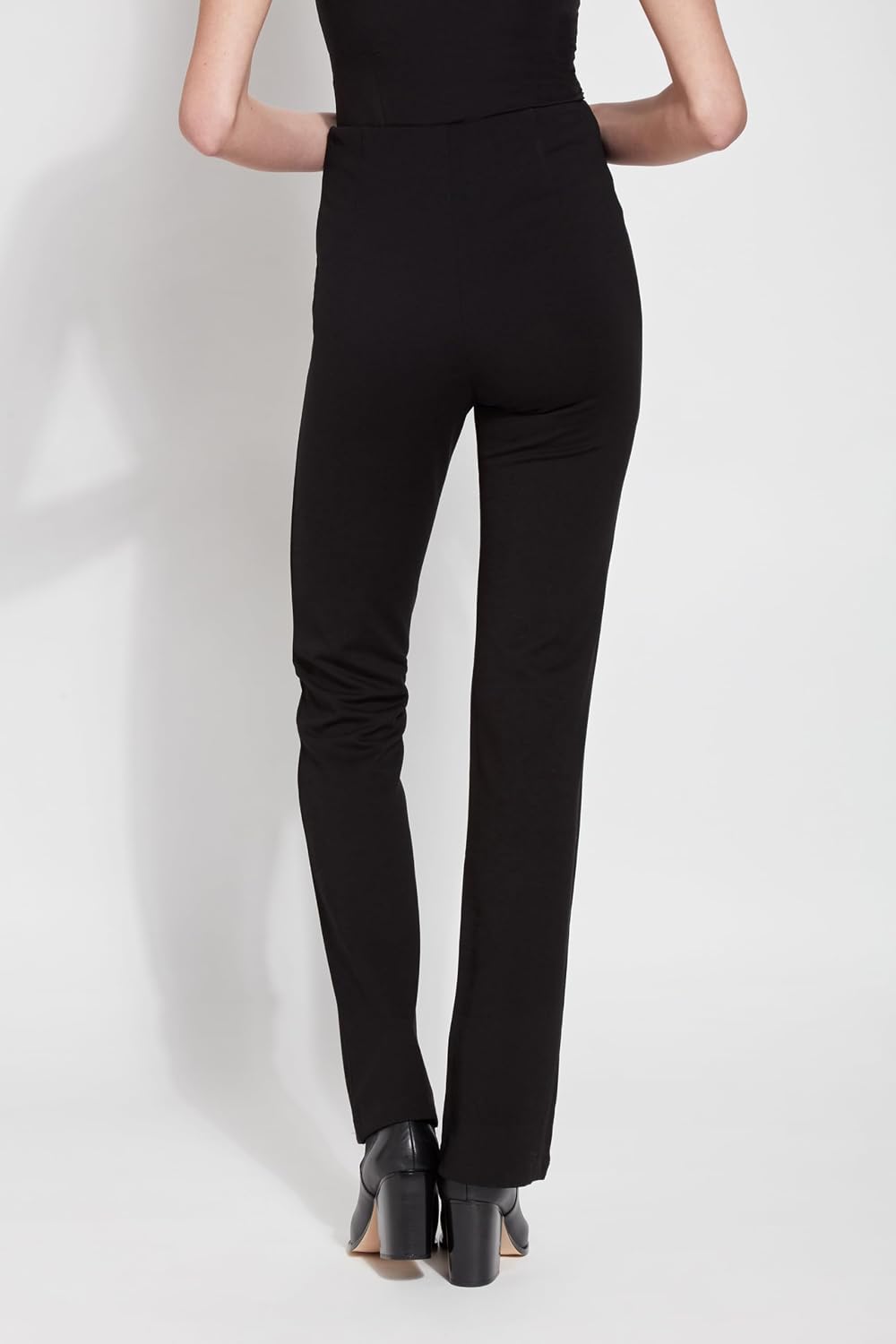 Lyssé Denim Women’s Pull-On Ponte Pants – High Waist Flare