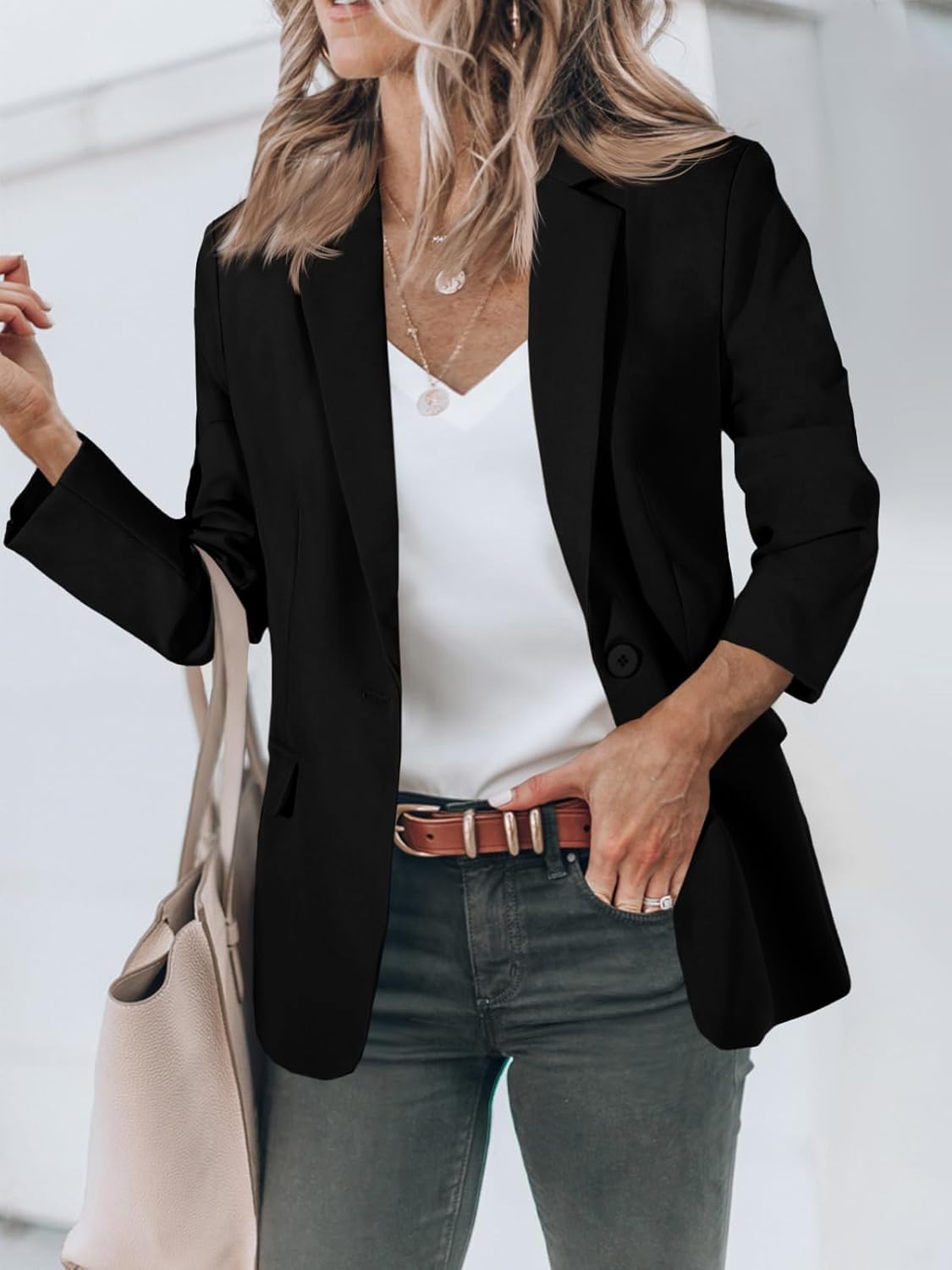 Women's Amazon Blazers Sized Up: How Sleeve Length, Lining, and Shoulder Pads Separate the Keepers from the Returns